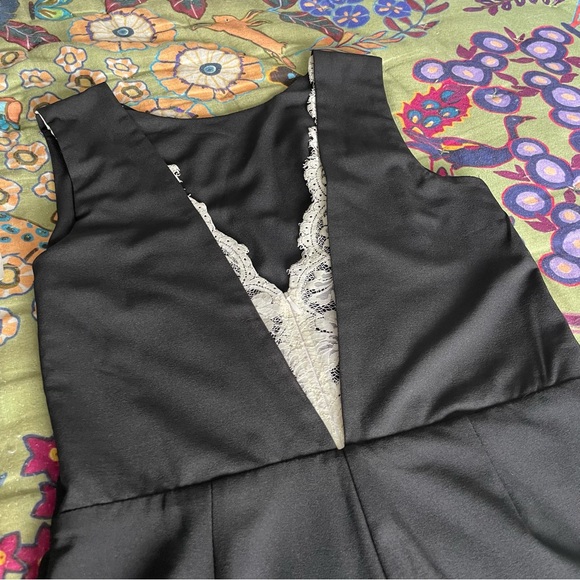 NWT Bar III Black Low-Back Romper Size XL - Picture 6 of 8